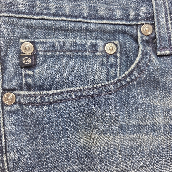 Ag Adriano Goldschmied The Tomboy Crop Jeans Size 28R - Picture 6 of 9